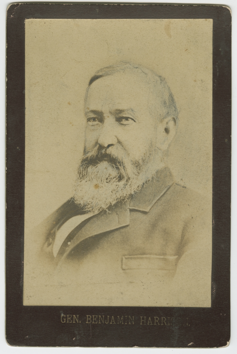 Purjelaeva esimene tüürimees Benjamin Harrison, laeval teenis Jaan Grepp