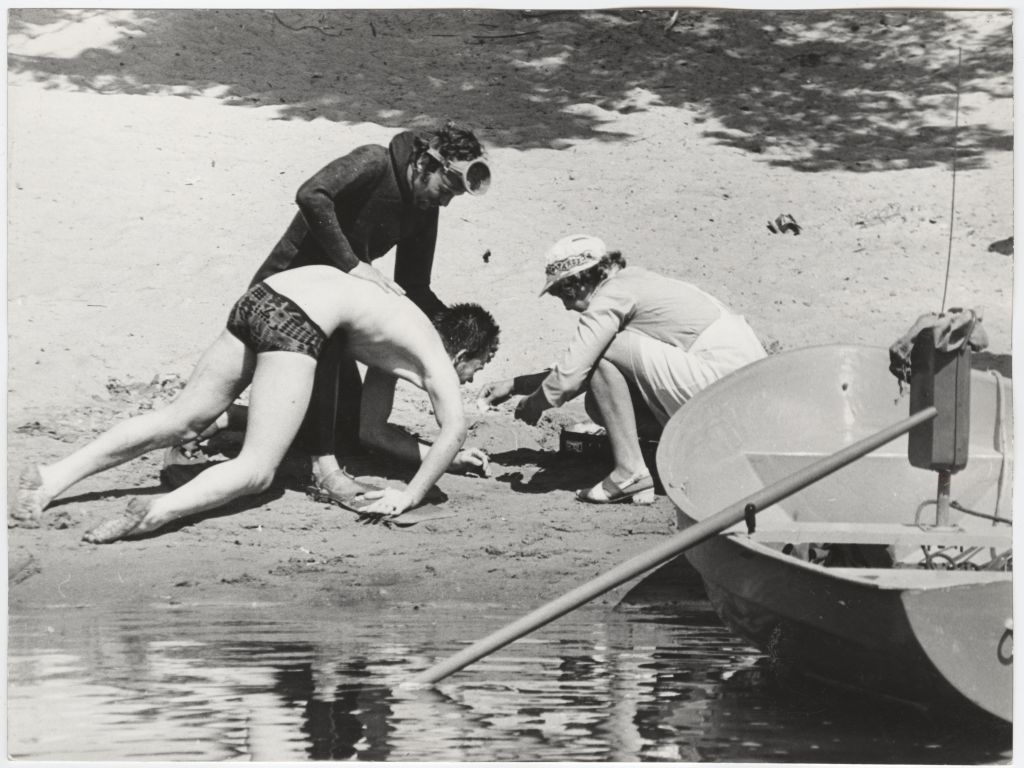 Vetelpäästjad treeningul.
1978