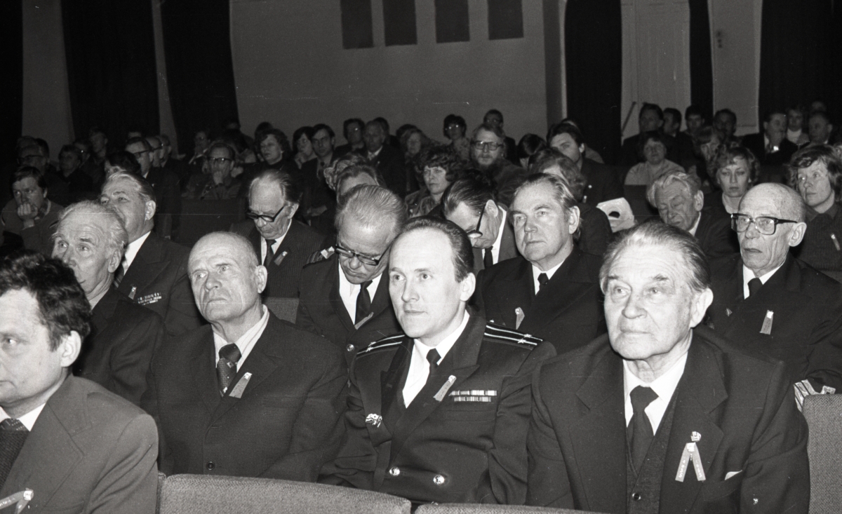 Eesti Riikliku Meremuuseumi teaduskonverents, vaade saali