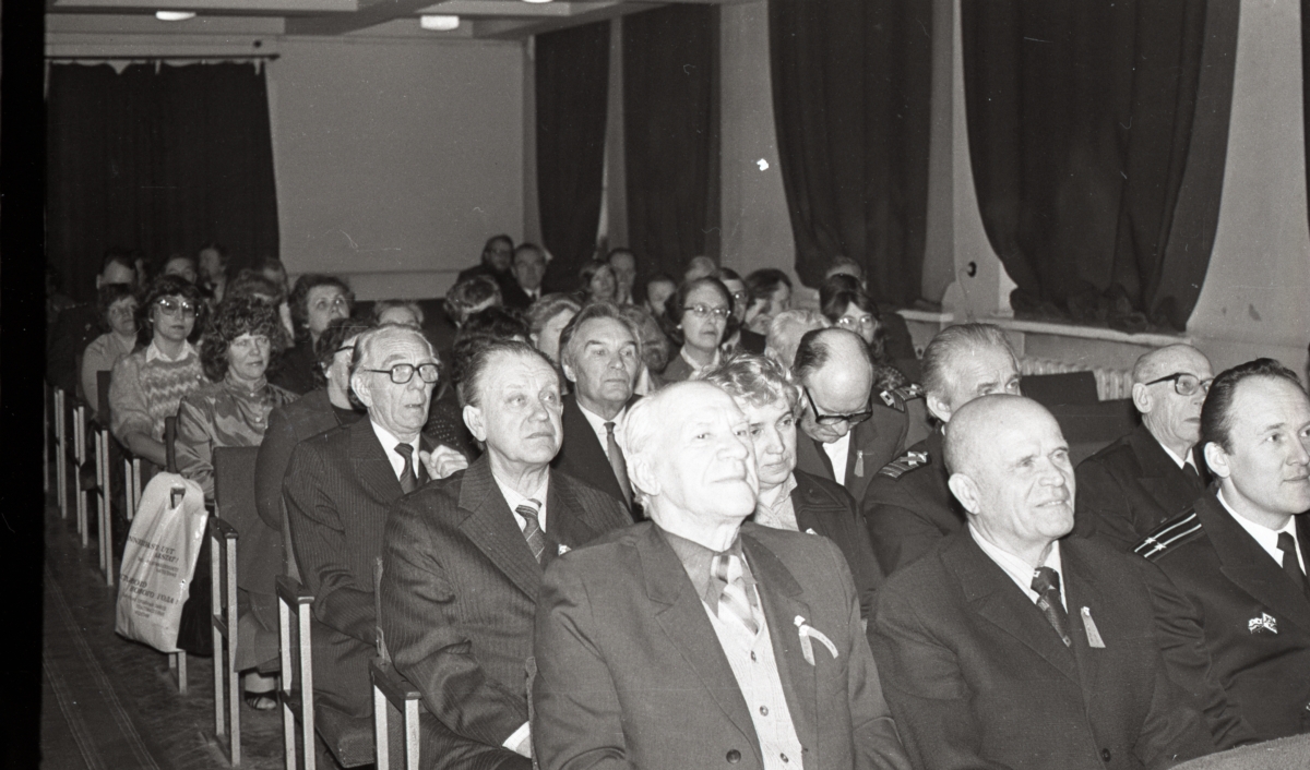 Eesti Riikliku Meremuuseumi teaduskonverents, vaade saali