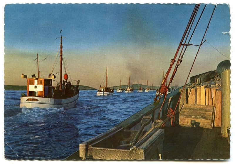 Rootsi läänerannik. Kalalaevad suunduvad püügile