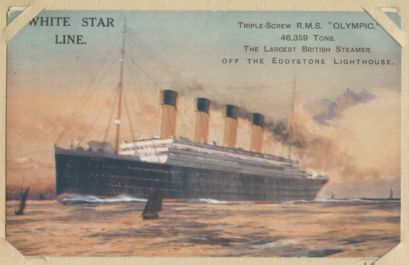 White Star Line'i ookeaniaurik R. M. S.  "Olympic"