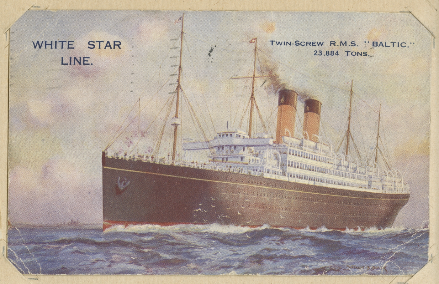 White Star Line'i ookeaniaurik R.M.S. "Baltic"