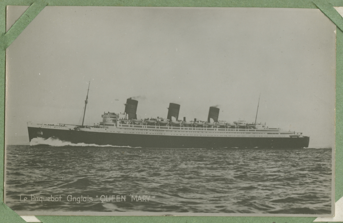 Cunard White Star'i ookeaniaurik R. M. S. "Queen Mary"