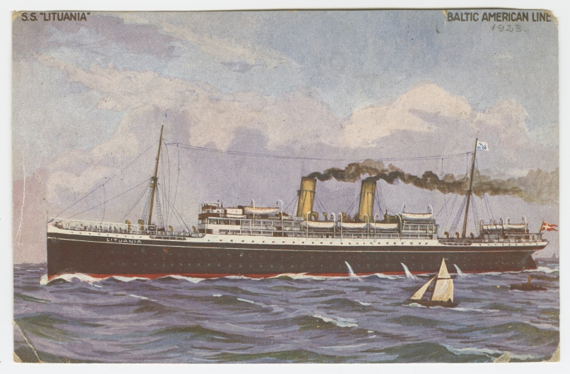 Baltic America Line'i laev S.S. "Lituania"