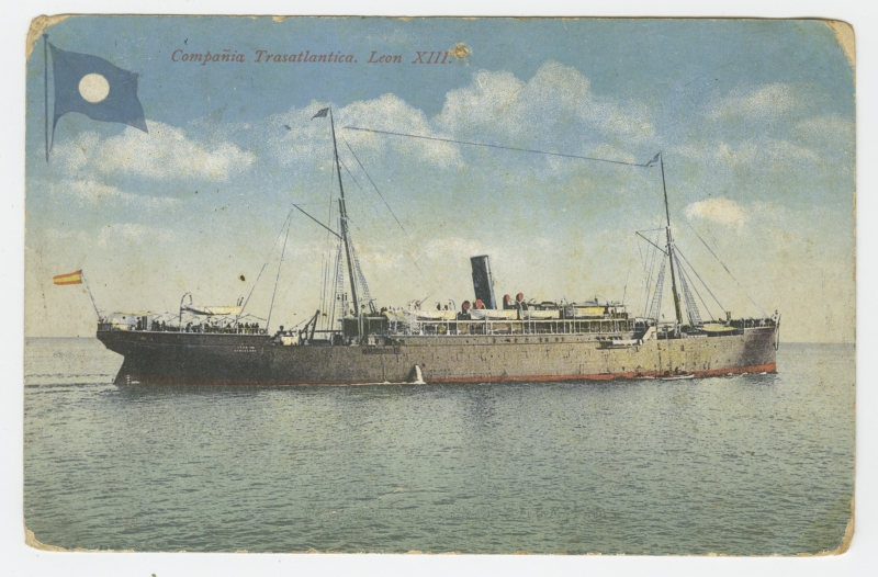 Hispaania transatlantilisele laevakompaniile kuuluv  reisiaurik  "Leon XIII"