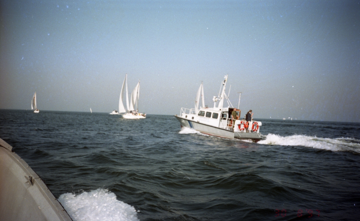 "Suure Tõllu" regatt. PVK-020 merel.
30.08.1997