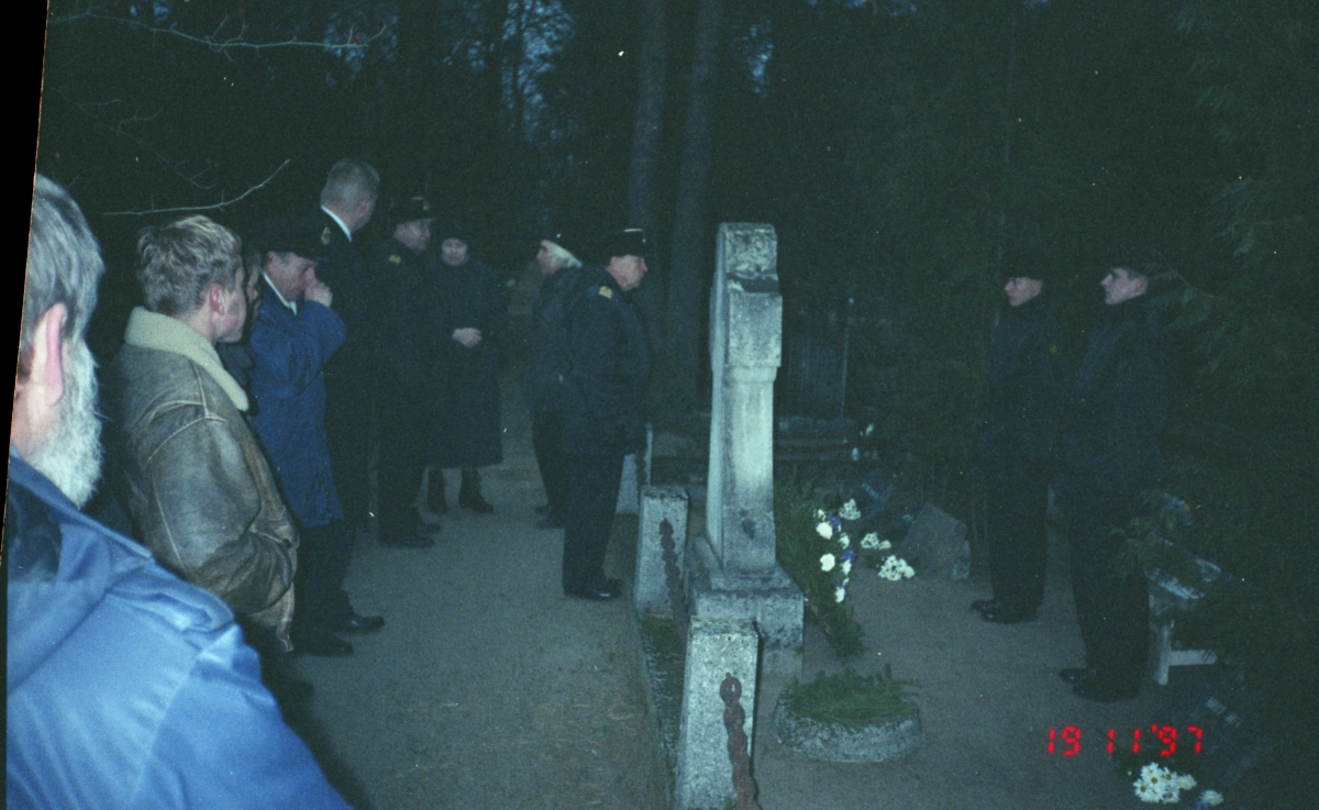 Kolonelleitnant Joh. Mey 125. sünniaastapäev Rahumäe kalmistul