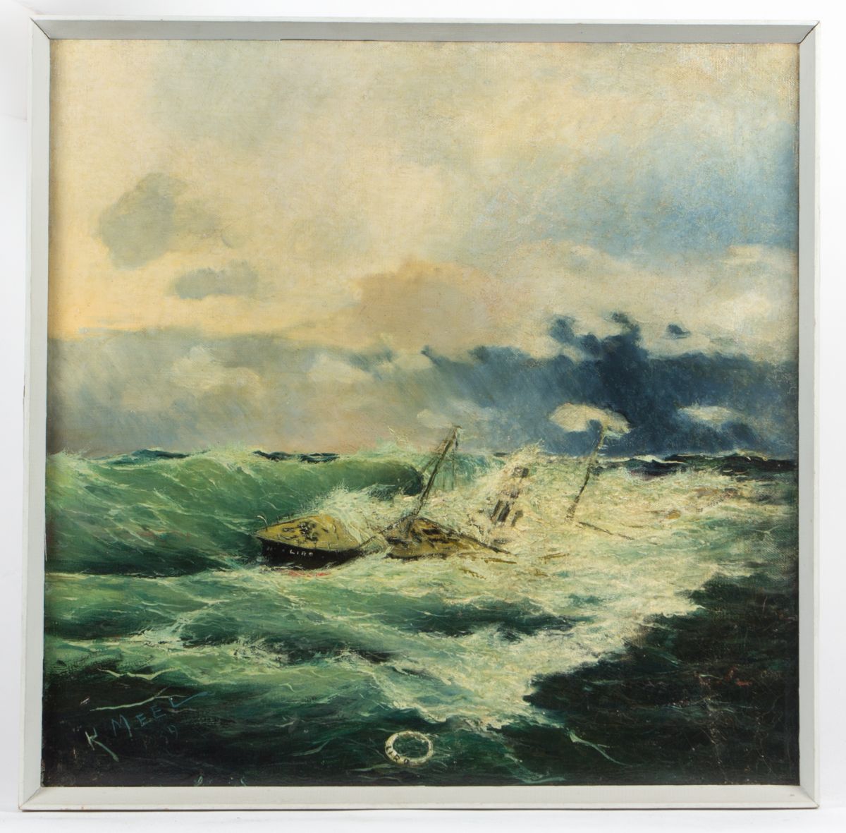 õlimaal, "Aurulaev Liro hukkumine"