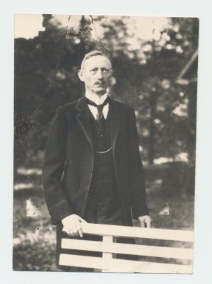 Otto von Krusenstern Järlapa pargis 1916.a.