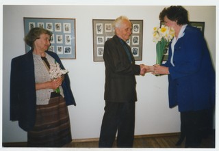 Ermi Littoveri juubelinäituse avamine Mahtra Talurahvamuuseumis