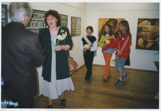 Ermi Littoveri juubelinäituse avamine Mahtra Talurahvamuuseumis