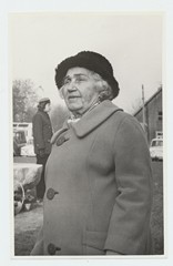 Mihkel Aitsami 100. sünniaastapäeva tähistamine. Mihkel Aitsami tütar Olga Naudi