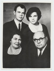 Perekond Mailand. Voldemar Panso õde Irina oma perekonnaga 1968.a.