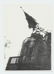 Panso maja kellatorni lammutamine