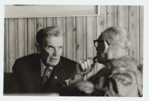 Richard Majak vestlemas Ants Kruusimägiga