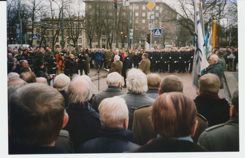 Hetk J.Pitka monumendi avamiselt.