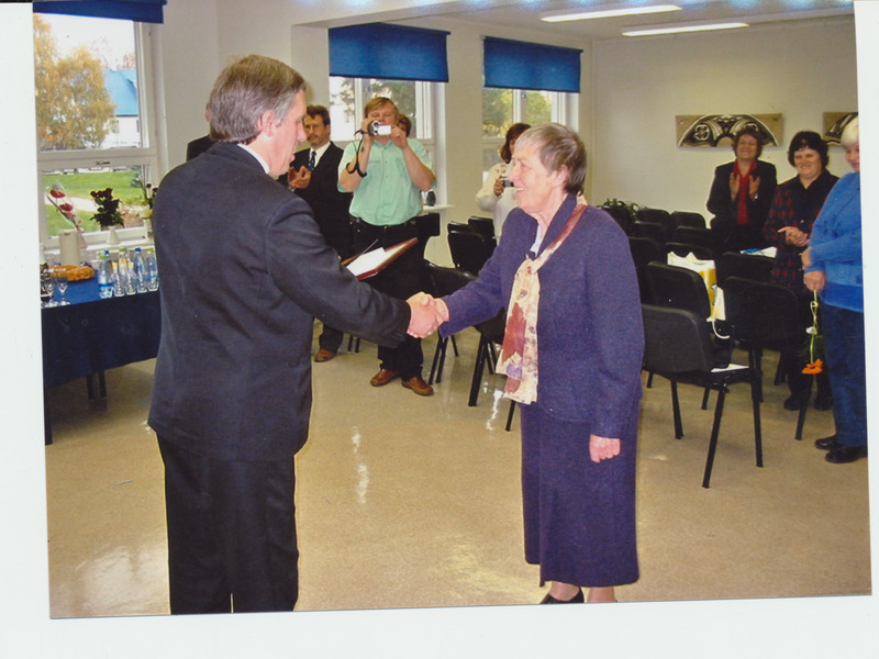 Foto. E. Kulagina 75. juubel. 2005.