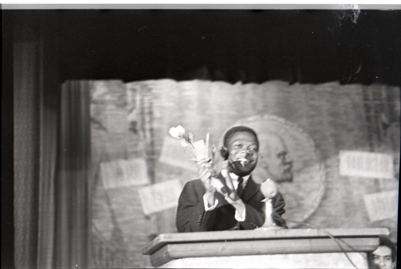 Külaliste tänamine V.Gerassimovi nim. kultuuripalees