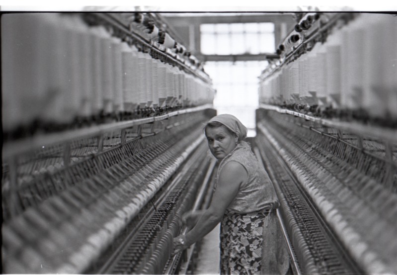 Veera Petrova, Vana ketrusvabriku ketraja tsehhis