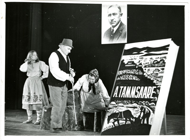 stseen etendusest A.H.Tammsaare, rahvateatri eesti stuudio