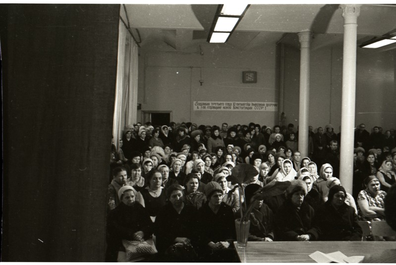 Miiting Joala vabrikus, NLKP XXV kongress