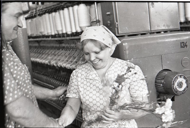 Anna Maksimova Vana ketrusvabriku ketraja