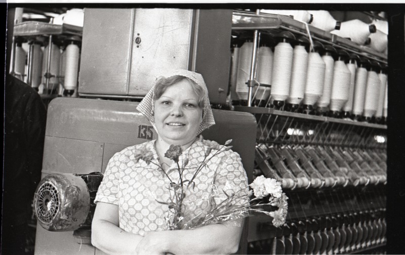 Anna Maksimova Vana ketrusvabriku ketraja