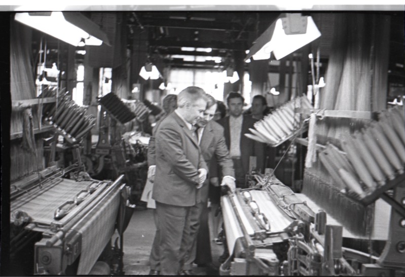 NLKP KK liige Tšernohh Kreenholmi manufaktuuris