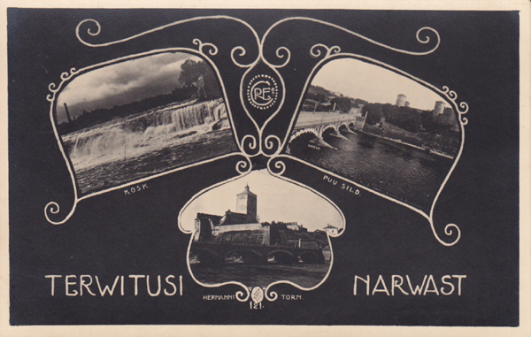 Tervitusi Narvast. Fototmontaaž: 3 linnavaadet