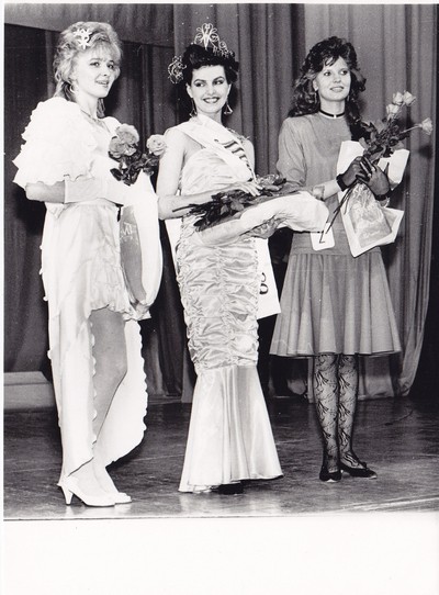 Kultuuripalee „Energeetik". Konkurss "Miss Narva 1989". Võitjad