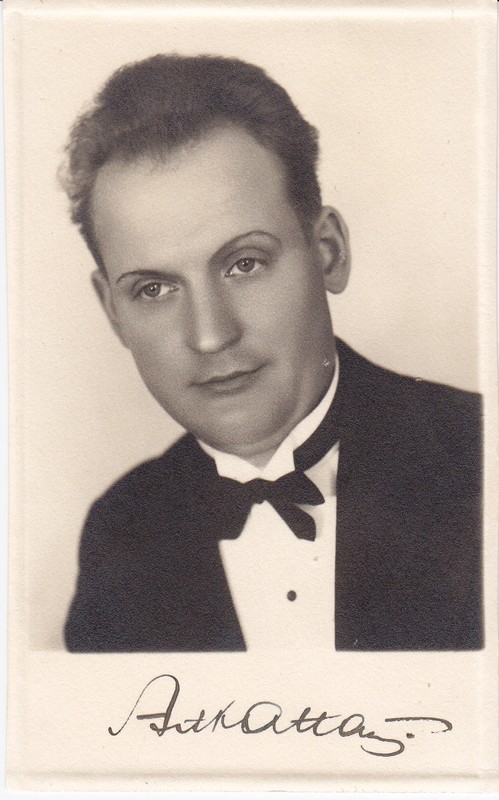 Narva Teater Võitleja. Näitleja Artur Kattai portree