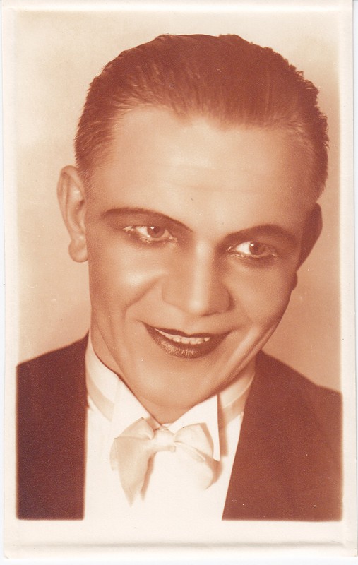 Narva Teater Võitleja. Näitleja Rudolf Nuude portree