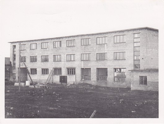 Narva Mööblivabriku ehitus