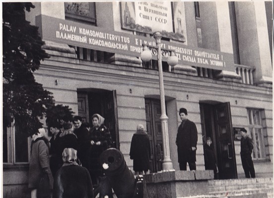 ELKNÜ XI kongress. Ohvitseride maja Tallinnas