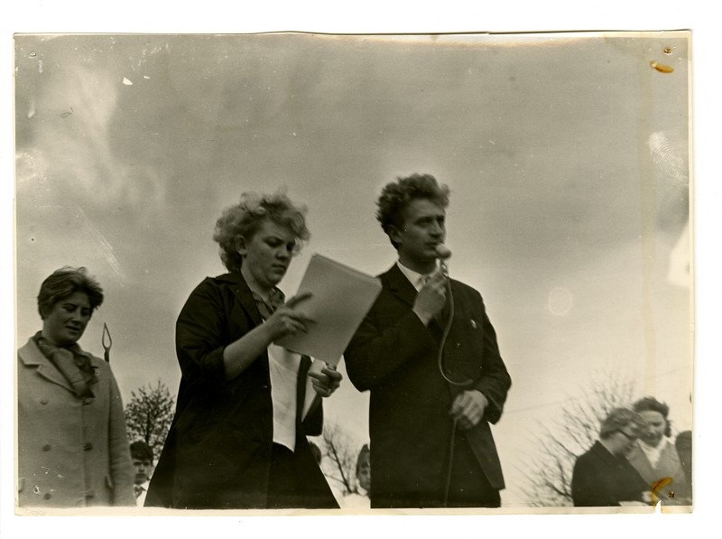 Pioneeride rongkäik Narvas, 19. mail 1967