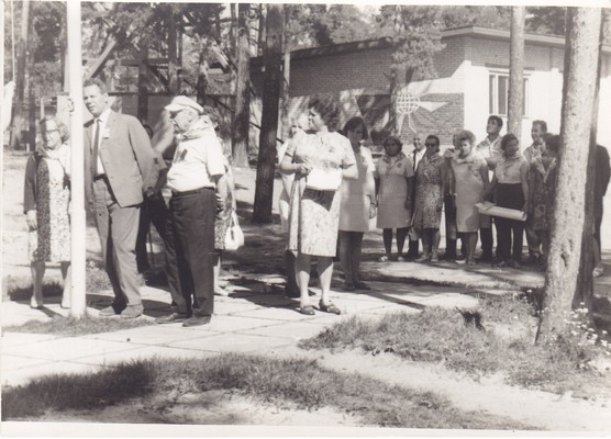 Narva komsomoliveteranide III kokkutulek Narva-Jõesuus, august 1970