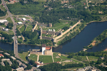 Aerofoto. Narva vaade
