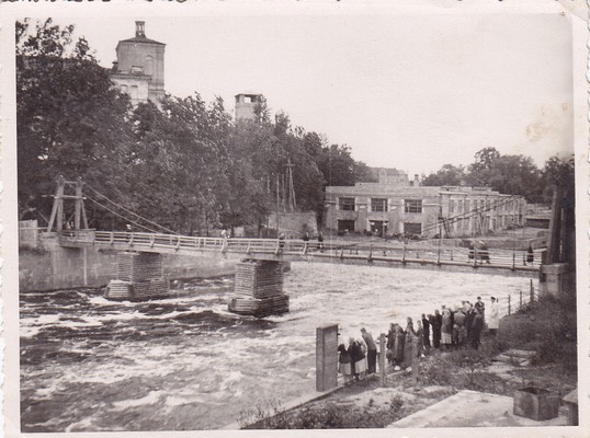 Rippsild üle Narva jõe, Kreenholmi ja Parusinka vahel