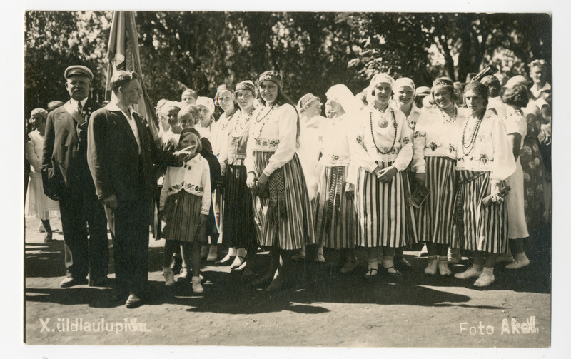 Foto 10. üldlaulupidu 1933 a. Tallinnas