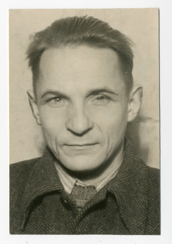 Foto, must-valge, Töörahva Hääl. Oskar Vitsur