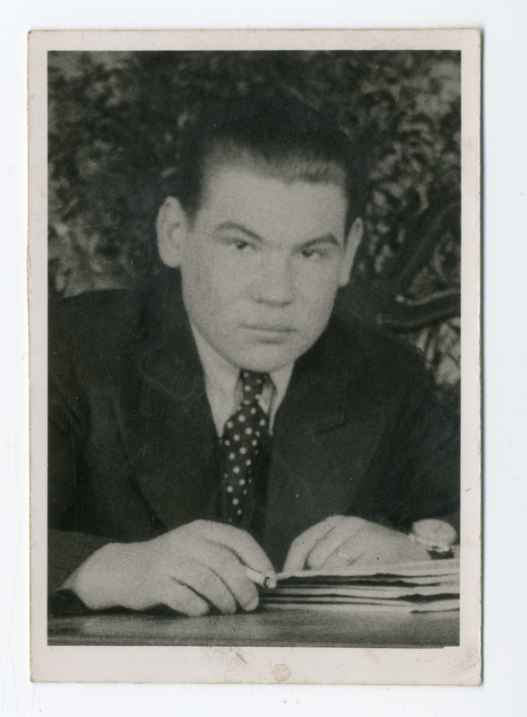 Foto, must-valge, Töörahva Hääl. Jakub Ennit