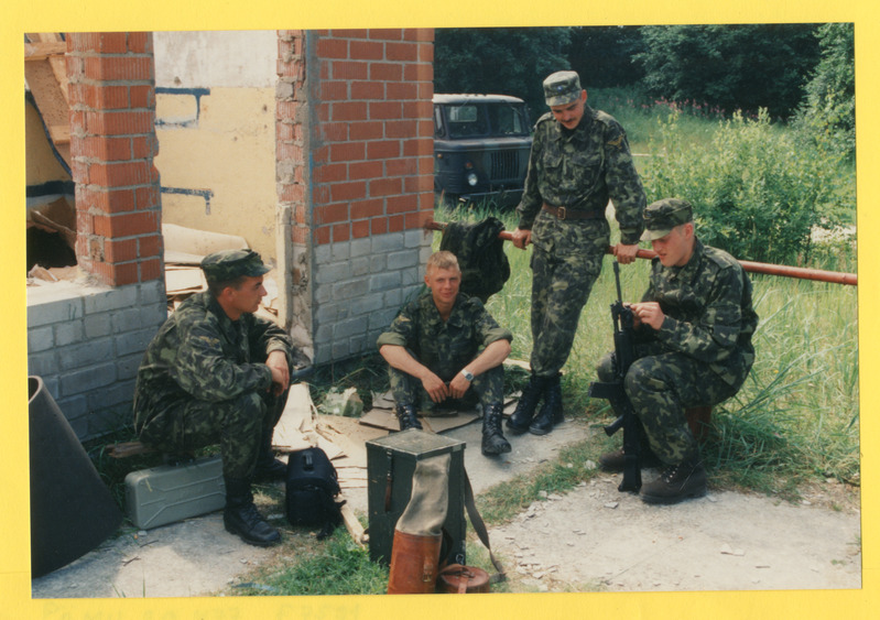 Pärnu Üksik-jalaväepataljoni arhiiv. Foto. Kaitsejõudude laskevõistlused 1996. aastal