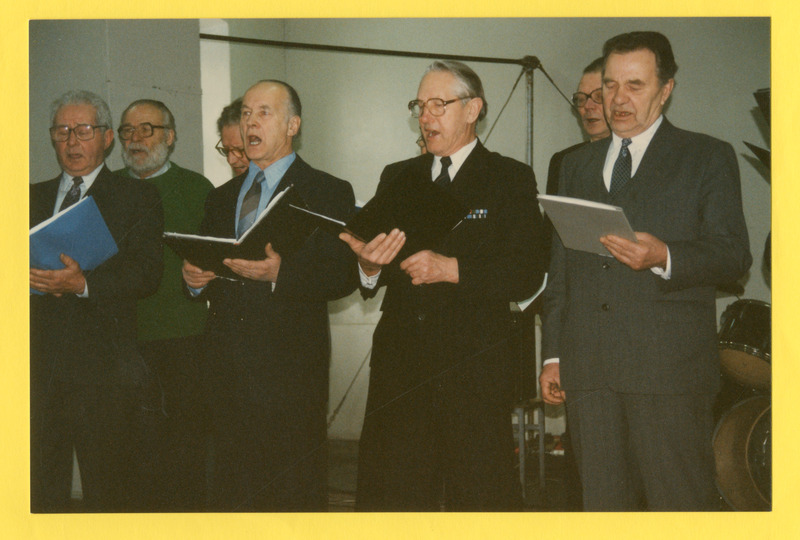 Foto. Eesti Sõjameeste Pärnu Ühenduse meeskoor