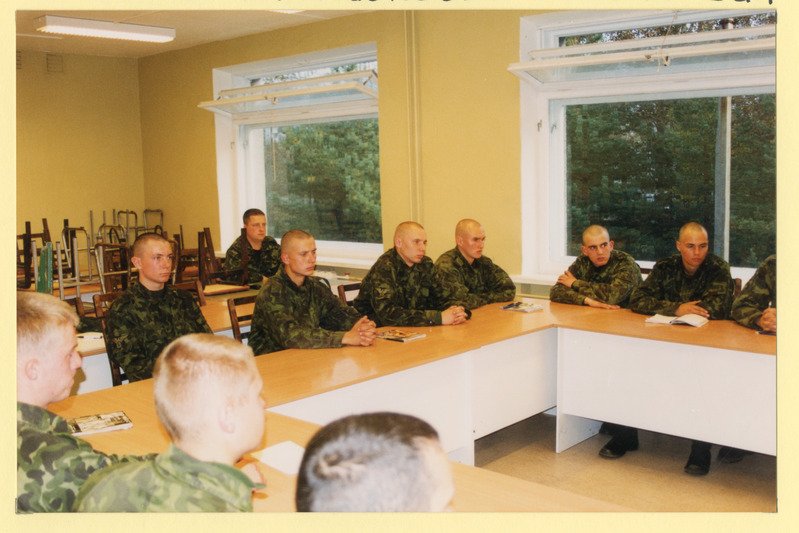 Foto. Paldiski väljaõppekeskuses 1998