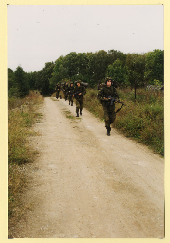 Foto. Paldiski väljaõppekeskuses 1998