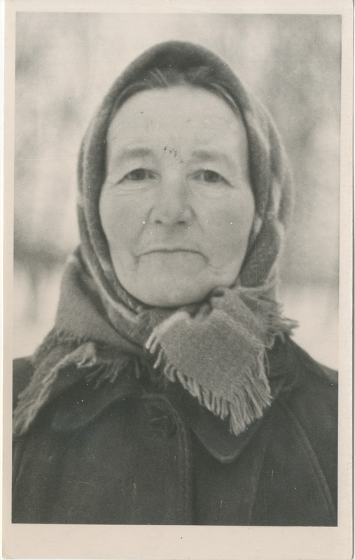 Foto. Anette Nuut, Kalinini nim kolhoosi lüpsja.