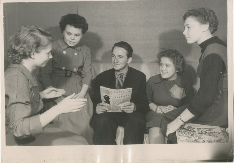 Foto. Pärnu kommunistliku töö kollektiivide ja lööktööliste piirkondlik nõupidamine.