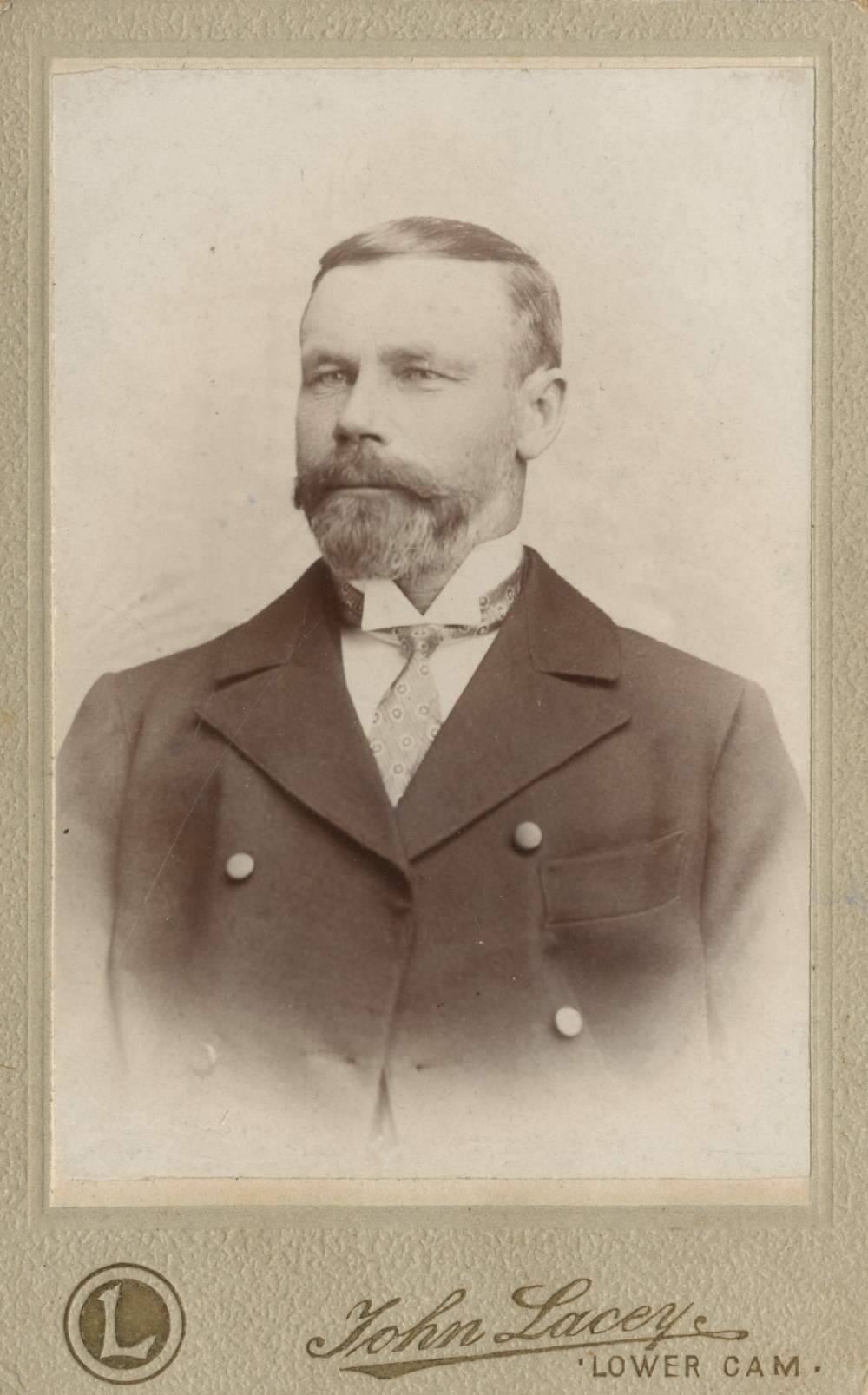 Foto. Hans Martinson, kapten.