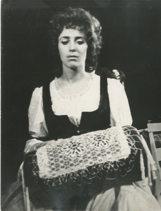 Foto. Kaie Mihkelson rahvakomöödias "Märul Chioggias".